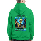 Always Be Nice To Operators Apparel - Skull Humor T-Shirt, Hoodie & More - grunx260804-0114