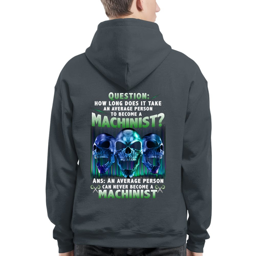 Average Person Can't Be Machinist Apparel - Skull Trade Pride T-Shirt, Hoodie & More - grunx260804-0232