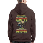 Average Person Can't Be Painter Apparel - Skull Spray Gun T-Shirt Hoodie & More - grunx260804-0234