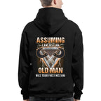Assuming I'm Just An Old Man - Machinist Veteran Pride T-Shirt, Hoodie & More - grunx260804-0221