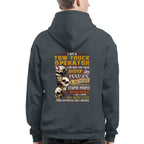Anger Issues Tow Truck Operator Apparel - Skull Attitude T-Shirt, Hoodie & More - grunx260804-0172