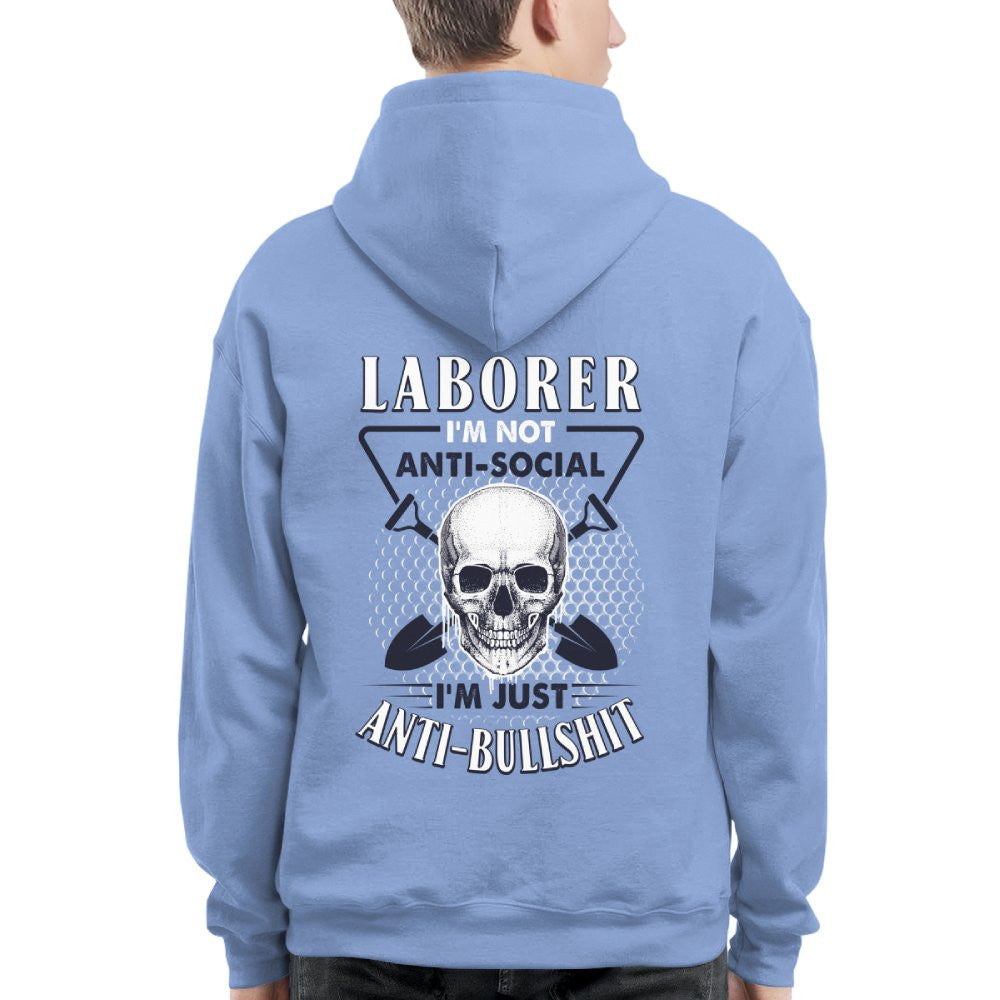 Anti-Social Laborer - Anti-Bullshit T-Shirt, Hoodie & More - grunx260804-0189