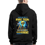 Always Be Nice To HVAC Techs - Funny Skull Design T-Shirt, Hoodie & More - grunx260804-0108