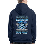 Grumpy Old Laborer Anger Apparel - Funny Laborer Skull T-Shirt, Hoodie & More - grunx260804-0185