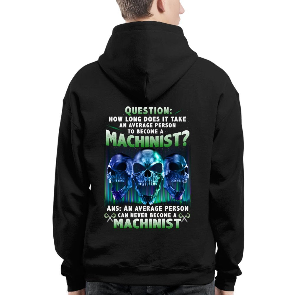 Average Person Can't Be Machinist Apparel - Skull Trade Pride T-Shirt, Hoodie & More - grunx260804-0232
