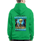 Always Be Nice To Mechanics Apparel - Skull Humor T-Shirt, Hoodie & More - grunx260804-0110