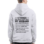 5 Things You Should Know About My Husband Mechanic Apparel - Funny Gift T-Shirt, Hoodie & More - grunx260804-0024