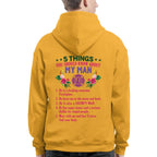 5 Things You Should Know - Firefighter Husband Humor T-Shirt, Hoodie & More - grunx260804-0042