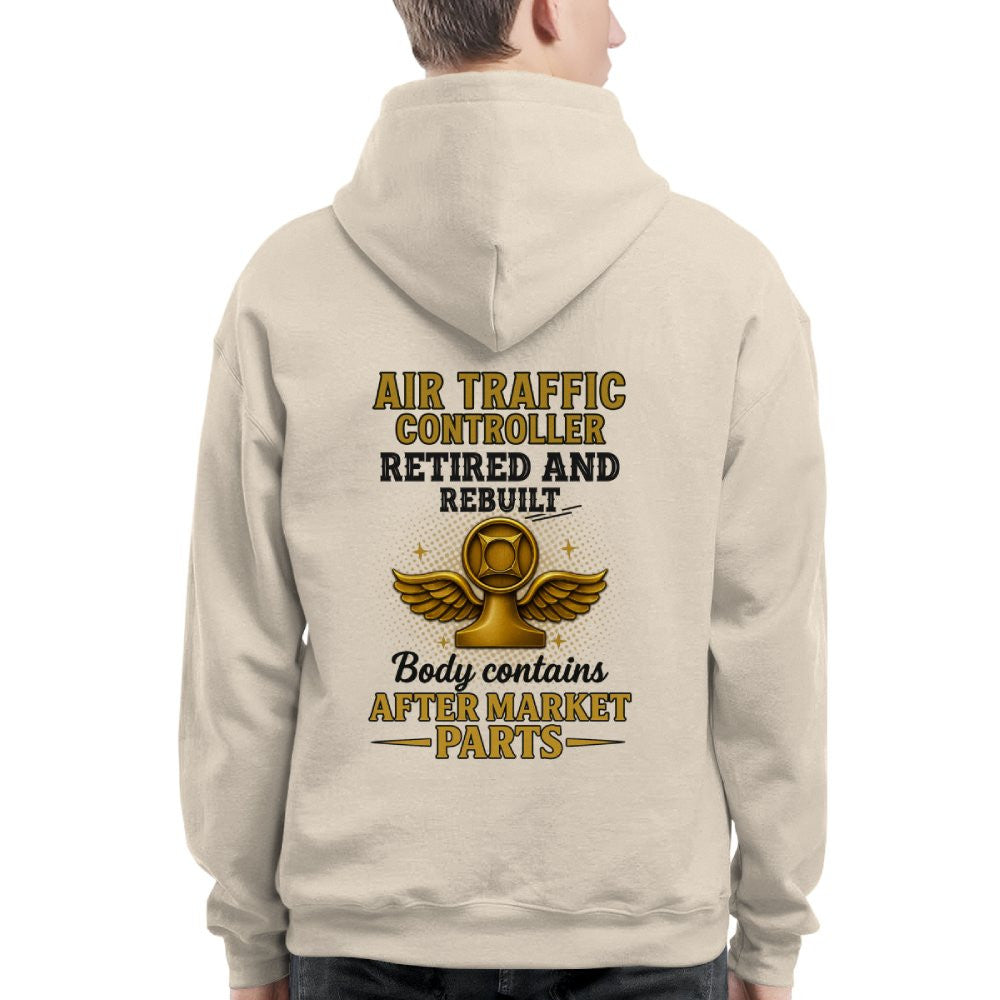 Air Traffic Controller Retired Rebuilt - Funny T-Shirt, Hoodie & More - grunx260804-0084