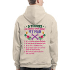 5 Things You Should Know - Mechanic Husband Humor T-Shirt, Hoodie & More - grunx260804-0045