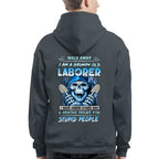 Grumpy Old Laborer Anger Apparel - Funny Laborer Skull T-Shirt, Hoodie & More - grunx260804-0185