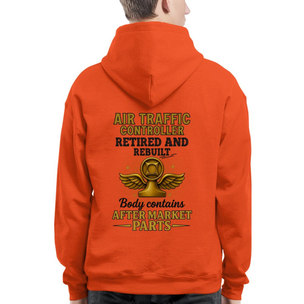 Air Traffic Controller Retired Rebuilt - Funny T-Shirt, Hoodie & More - grunx260804-0084