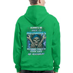 Always Be Nice To Mechanics - Skull Humor T-Shirt Hoodie & More - grunx260804-0113