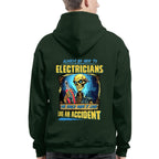 Always Be Nice To Electricians - Funny Skull Design T-Shirt, Hoodie & More - grunx260804-0105