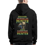 Average Person Can't Be Painter Apparel - Skull Spray Gun T-Shirt Hoodie & More - grunx260804-0234