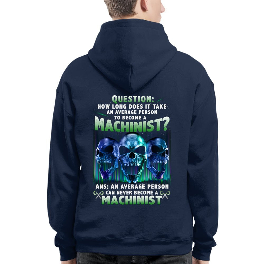 Average Person Can't Be Machinist Apparel - Skull Trade Pride T-Shirt, Hoodie & More - grunx260804-0232