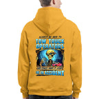 Always Be Nice To Tow Truck Operators Apparel - Skull Humor T-Shirt, Hoodie & More - grunx260804-0117