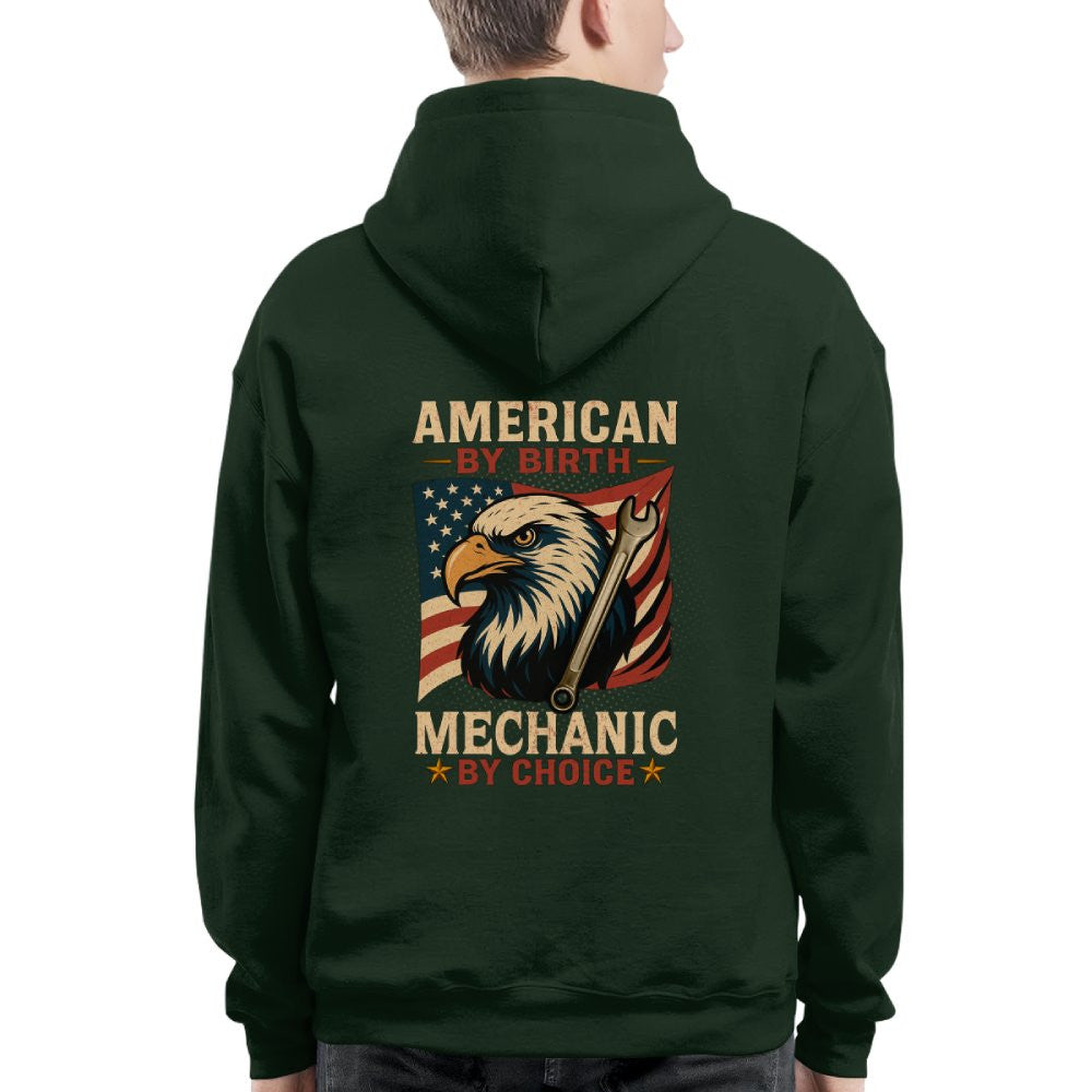 American By Birth Mechanic By Choice - Patriotic Mechanic T-Shirt, Hoodie & More - grunx260804-0136