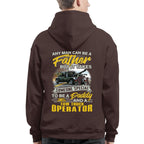 Any Man Can Be A Father - Tow Truck Operator Daddy Pride T-Shirt, Hoodie & More - grunx260804-0192
