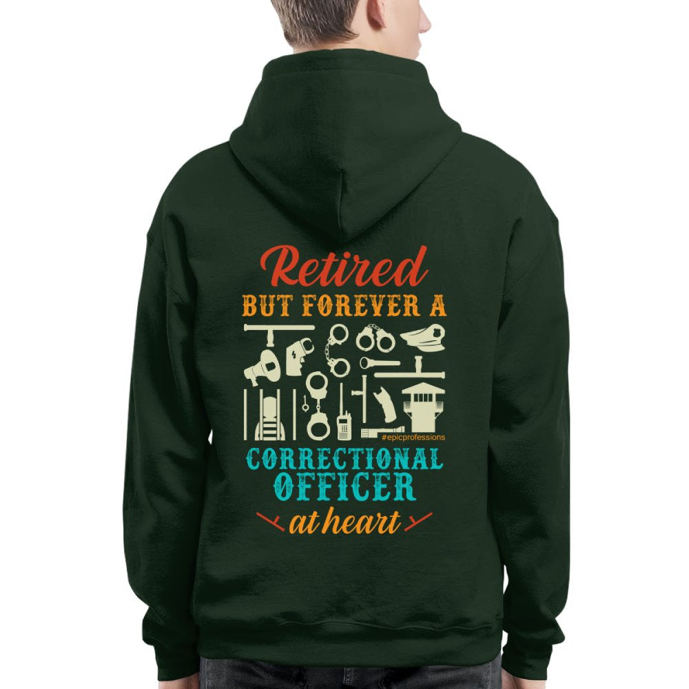 Forever A CO - Retired Correctional Officer Heart T-Shirt, Hoodie & More - grunx260804-0228