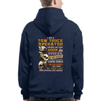 Anger Issues Tow Truck Operator Apparel - Skull Attitude T-Shirt, Hoodie & More - grunx260804-0172