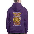 Faith & Strength - Correctional Officer Christ Quote T-Shirt, Hoodie & More - grunx260804-0094