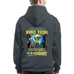 Always Be Nice To HVAC Techs - Funny Skull Design T-Shirt, Hoodie & More - grunx260804-0108