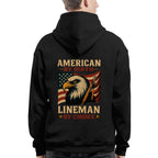 American By Birth Apparel - Lineman By Choice USA T-Shirt Hoodie & More - grunx260804-0121