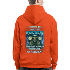 Always Be Nice To HVAC Techs - Skull Humor T-Shirt Hoodie & More - grunx260804-0109