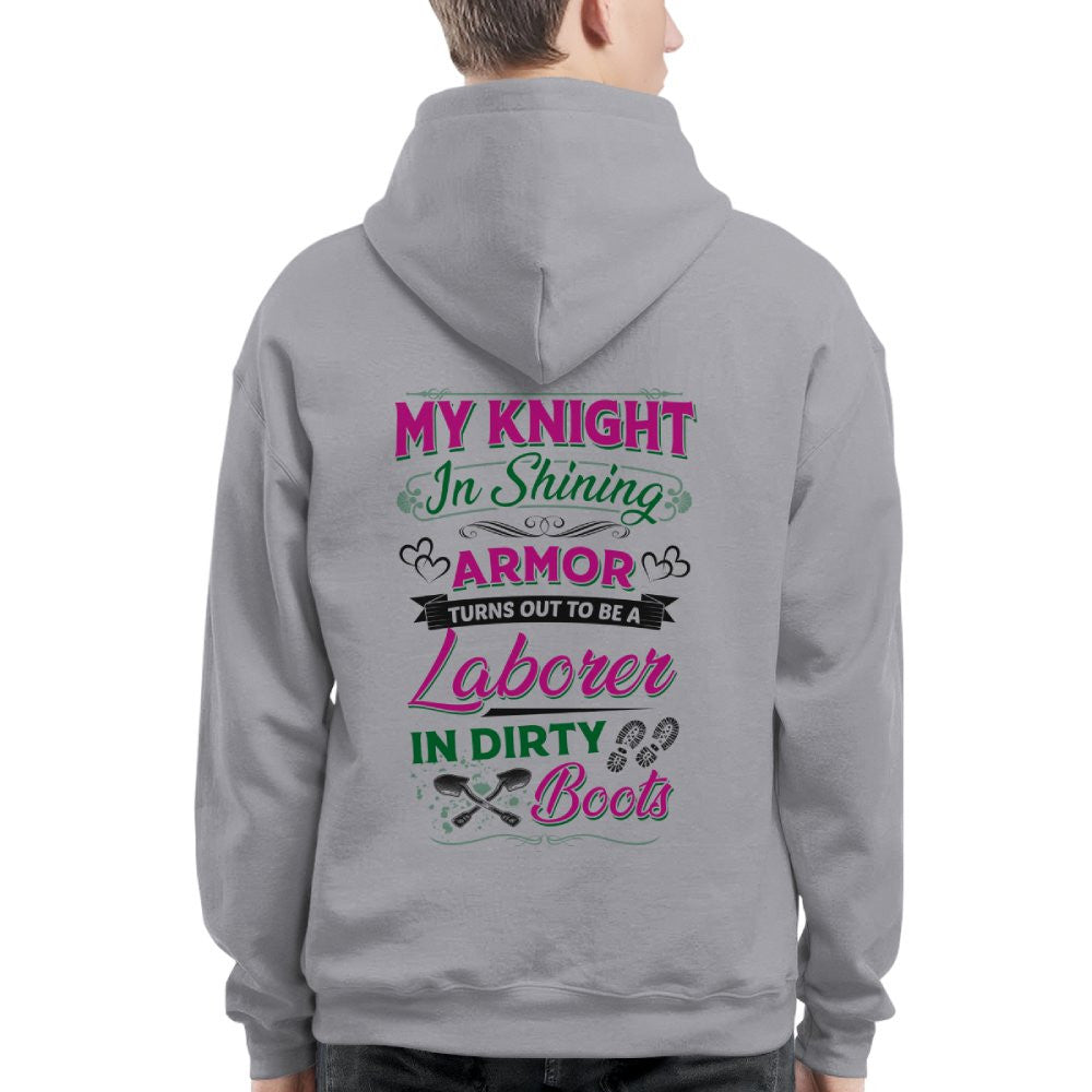 Laborer Knight In Shining Armor - Dirty Boots T-Shirt, Hoodie & More - grunx260804-0201