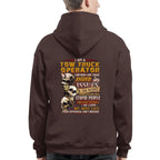 Anger Issues Tow Truck Operator Apparel - Skull Attitude T-Shirt, Hoodie & More - grunx260804-0172