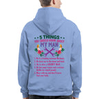 5 Things You Should Know - Mechanic Husband Humor T-Shirt, Hoodie & More - grunx260804-0045