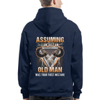 Assuming I'm Just An Old Man - Machinist Veteran Pride T-Shirt, Hoodie & More - grunx260804-0221