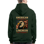 American By Birth Apparel - Lineman By Choice USA T-Shirt Hoodie & More - grunx260804-0121