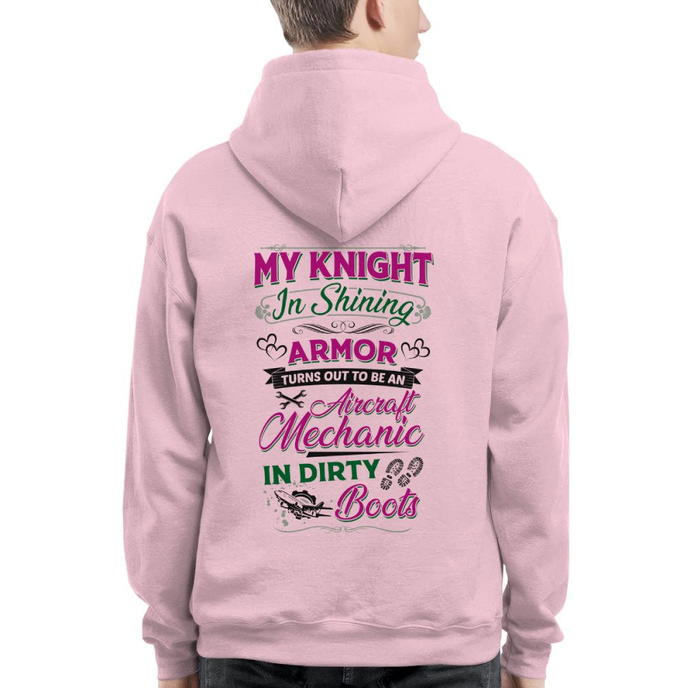 Knight In Dirty Boots - Aircraft Mechanic Love Quote T-Shirt, Hoodie & More - grunx260804-0200