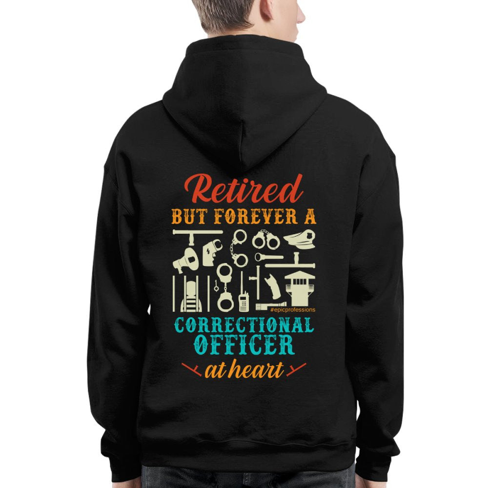 Forever A CO - Retired Correctional Officer Heart T-Shirt, Hoodie & More - grunx260804-0228