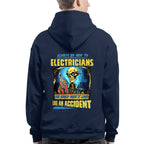 Always Be Nice To Electricians - Funny Skull Design T-Shirt, Hoodie & More - grunx260804-0105