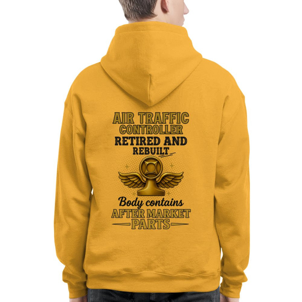 Air Traffic Controller Retired Rebuilt - Funny T-Shirt, Hoodie & More - grunx260804-0084