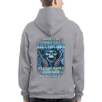 Always Be Nice To Electricians - Funny Skull T-Shirt, Hoodie & More - grunx260804-0106