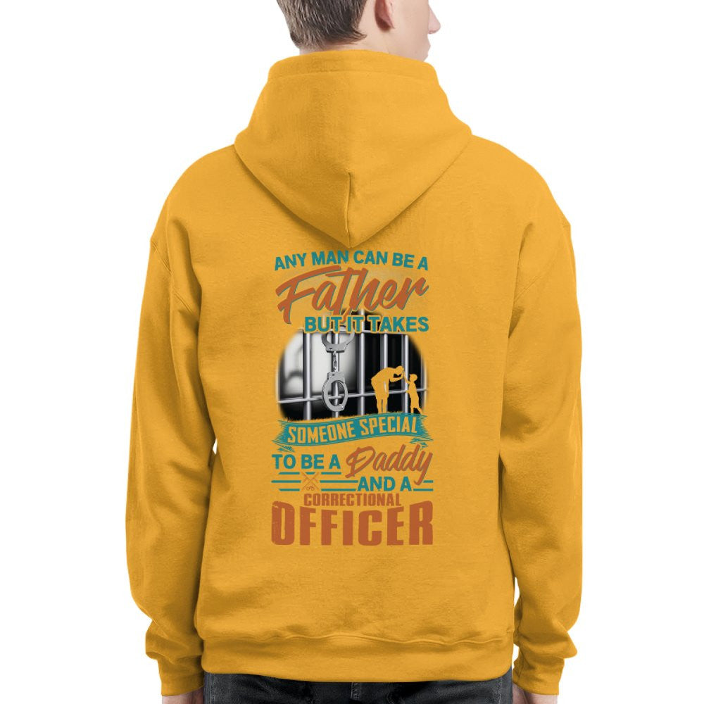 Any Man Can Be A Father - Correctional Officer Daddy T-Shirt, Hoodie & More - grunx260804-0067