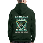 Assuming I'm Just An Old Man Welder Apparel - Torch Tool T-Shirt Hoodie & More - grunx260804-0224