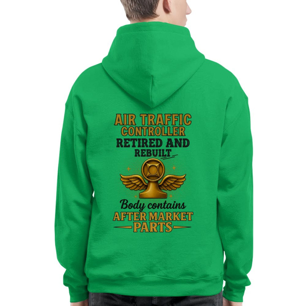 Air Traffic Controller Retired Rebuilt - Funny T-Shirt, Hoodie & More - grunx260804-0084