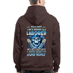 Grumpy Old Laborer Anger Apparel - Funny Laborer Skull T-Shirt, Hoodie & More - grunx260804-0185