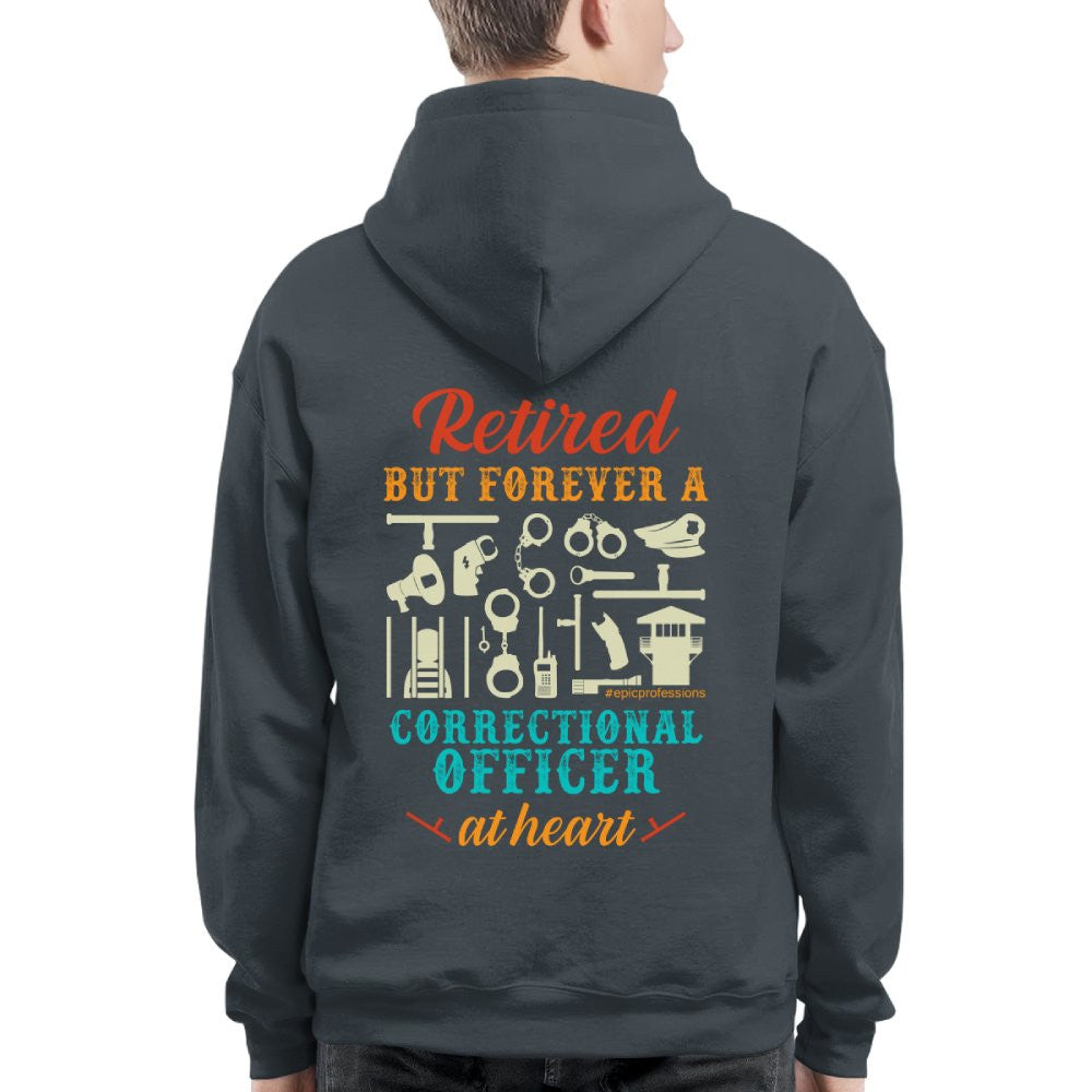 Forever A CO - Retired Correctional Officer Heart T-Shirt, Hoodie & More - grunx260804-0228