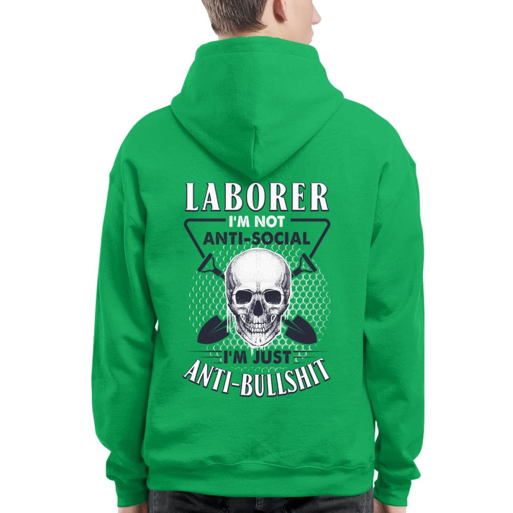 Anti-Social Laborer - Anti-Bullshit T-Shirt, Hoodie & More - grunx260804-0189