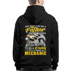 Any Man Can Be A Father - Mechanic Daddy Pride T-Shirt, Hoodie & More - grunx260804-0190