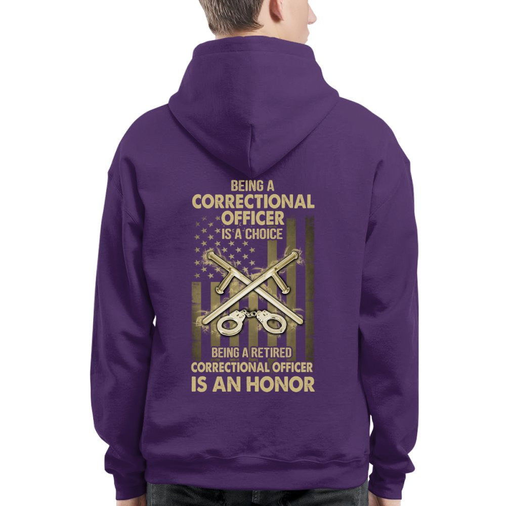 Being a Correctional Officer is a Choice T-Shirt, Hoodie & More - grunx260804-0187