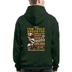 Anger Issues Tow Truck Operator Apparel - Skull Attitude T-Shirt, Hoodie & More - grunx260804-0172