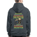 Average Person Can't Be Painter Apparel - Skull Spray Gun T-Shirt Hoodie & More - grunx260804-0234