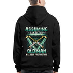 Assuming I'm Just An Old Man Welder Apparel - Torch Tool T-Shirt Hoodie & More - grunx260804-0224